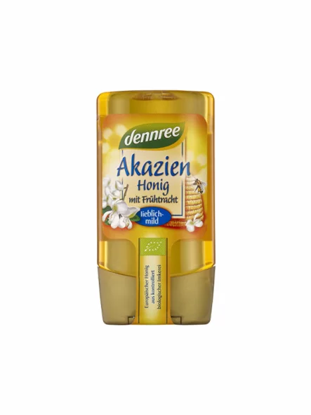 dennree organski blagi med od bagrema u bočici od 250g.