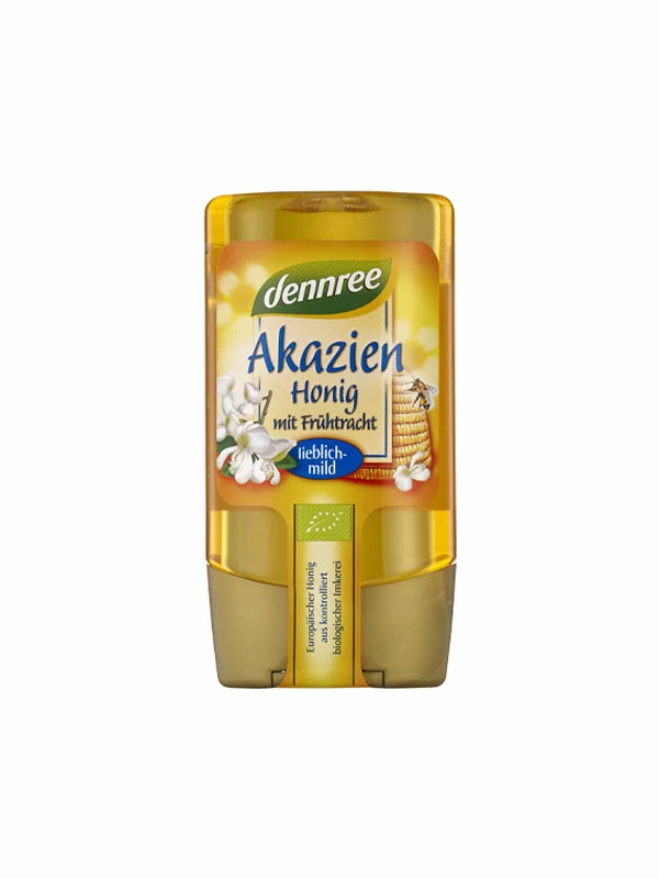 dennree organski blagi med od bagrema u bočici od 250g.
