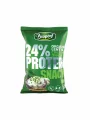 Biopont organski proteinski flips od leće s okusom luka i jogurta bez glutena u pakirnjau od 50g.