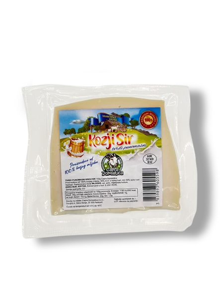 Tvrdi sir od punomasnog kozjeg mlijeka - 150g Capra Domestica