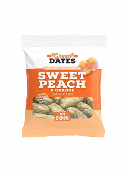 Datulje s okusom breskve & naranče - 90g Green Dates