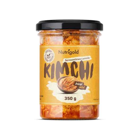 Nutrigold Kimchi Blagi - Fermentirano povrće u staklenoj ambalaži od 350g
