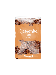 Nutrigold Lanene sjemenke u prozirnoj plastičnoj ambalaži 750g
