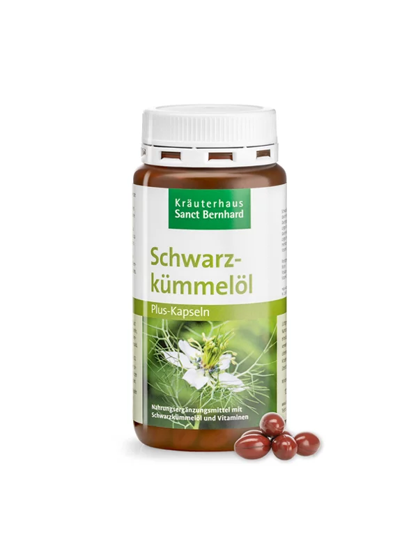 Kapsule ulja crnog kima - 180 kapsula Krauterhaus