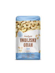 Nutrigold Indijski oraščić u prozirnoj plastičnoj ambalaži 1kg