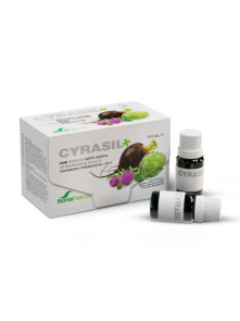 Cyrasil kombinacija ljekovitog bilja i lecitina u pakiranju od 14 komada po 10ml