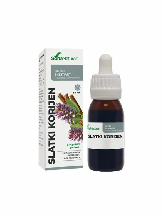 Slatki korijen ili Sladić – prirodni ekstrakt u bočici od 50 ml