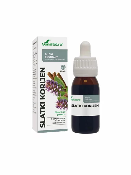 Slatki korijen ili Sladić – prirodni ekstrakt u bočici od 50 ml