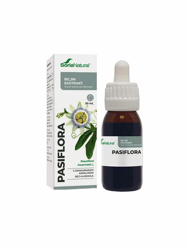 Soria Natural Pasiflora – prirodni ekstrakt   u bočici od 50 ml