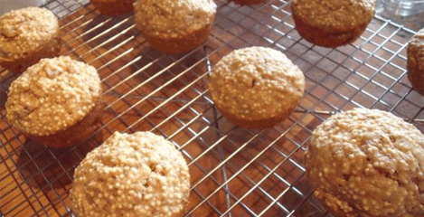 Proso i posni sir u sočnim, dijetnim muffinima
