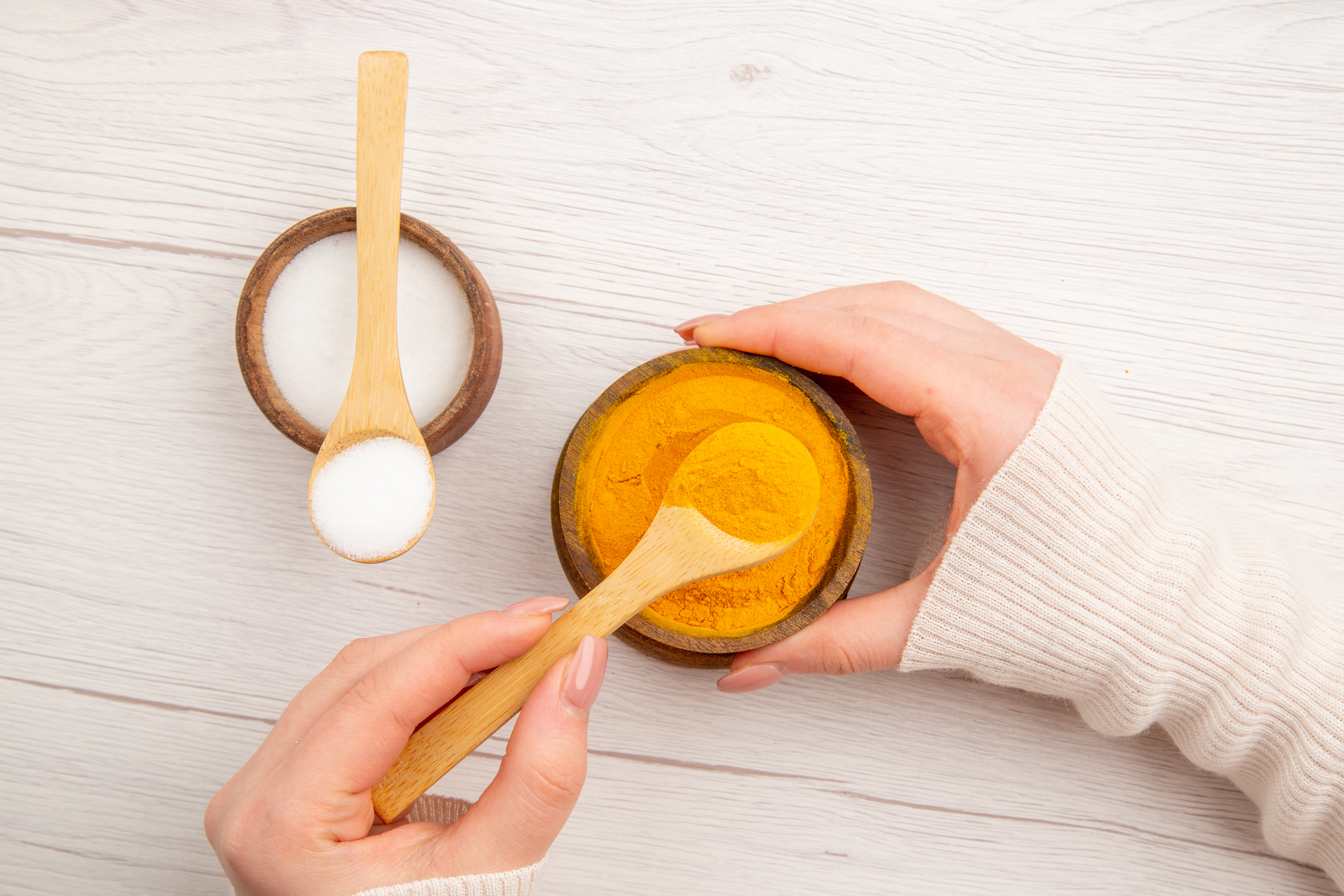 Turmeric face scrub for healthy and glowing skin