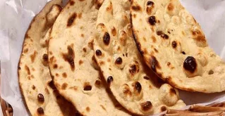 Roti - indijski kruščić od slanutka i kurkume