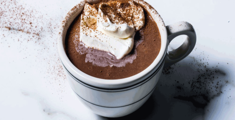 Vruća čokolada za zdravo i slatko zagrijavanje hladnih dana
