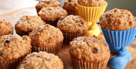 Brzi muffin kolačići od zobenih pahuljica