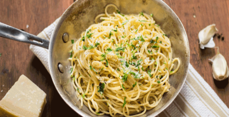 Zdravi talijanski umak za tjesteninu Aglio e olio