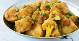 Curry krumpir sa sjemenkama sezama - sjajan aromatičan prilog