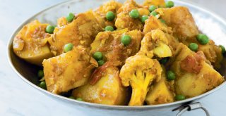 Curry krumpir sa sjemenkama sezama - sjajan aromatičan prilog