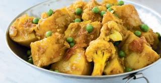 Curry krumpir sa sjemenkama sezama - sjajan aromatičan prilog