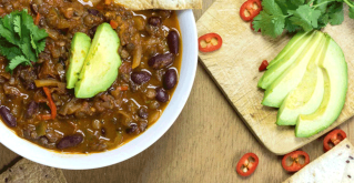 Chilli con carne bez mesa - zdravi Meksiko na tanjuru