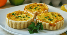 Vege quiche s palentom