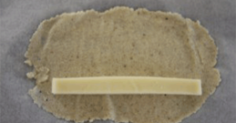 Low carb štapići punjeni mozzarellom zahvaljujući psylliumu