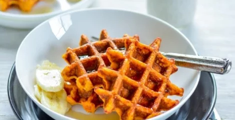 Neočekivano i nevjerojatno odličan desert - vafli od batata