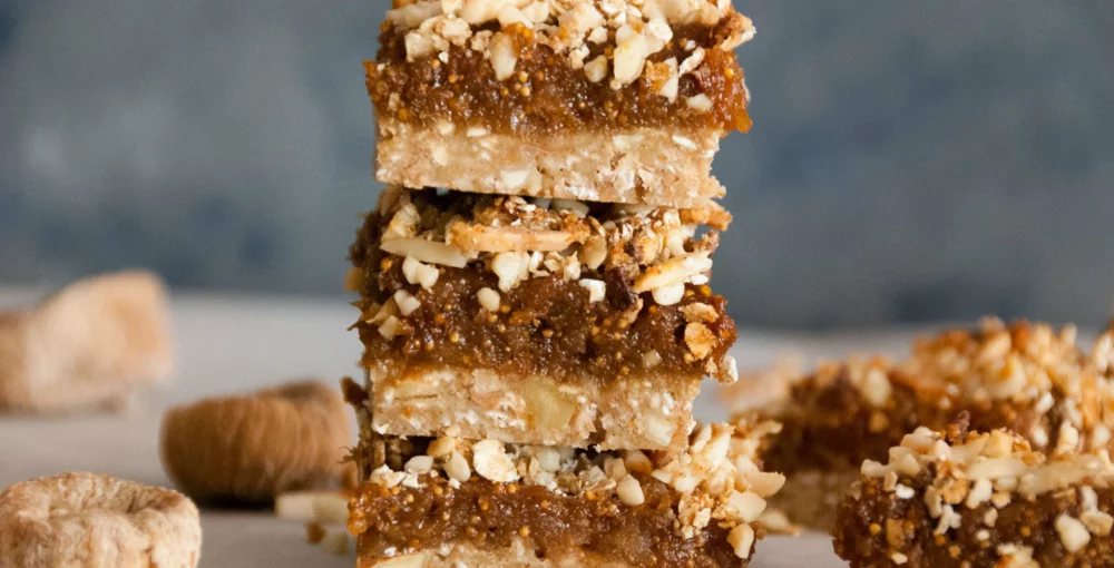 Slatke kocke sa smokvama i zobenim pahuljicama