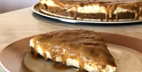 Cheesecake karamela