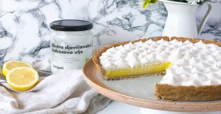 Tart od limuna s veganskom meringom