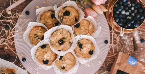 Pirovi muffini od borovnica - Instashop