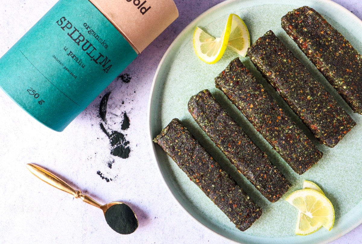 sirove spirulina pločice