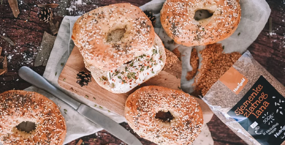 Pirovi bagelsi sa sjemenkama za zdrave sendviče koji nisu nimalo dosadni