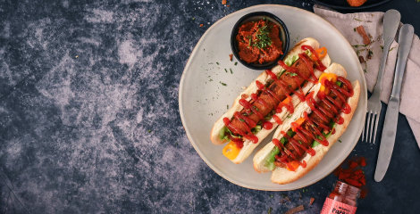 Veganski hot dog