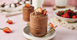 Veganski čokoladni mousse