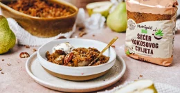 Crumble s kruškama