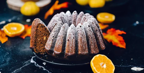 Kuglof od rogača i mandarina