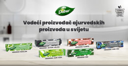 Nasmiješi se, jer tu su Dabur ayurvedske paste za zube