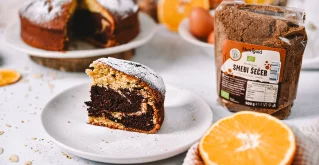Mramorna čoko torta s narančom