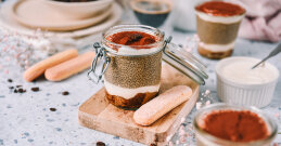 Tiramisu chia puding