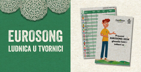 Pripremi se za spektakl Eurosong finala uz Tvornicu Zdrave Hrane!