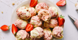 Cheesecake kuglice (s jagodama)