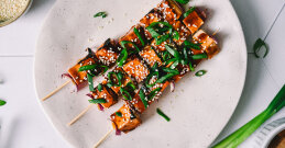 Teriyaki tofu ražnjići