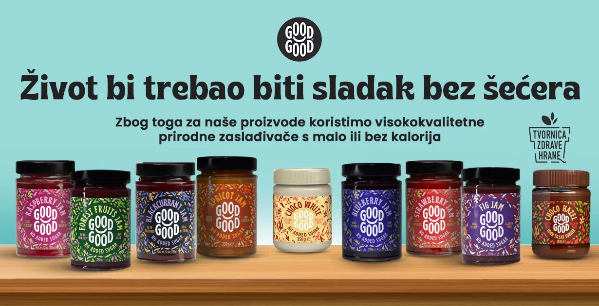 Namazi i slatki dodatci Good Good su baš dobri dobri