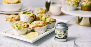 Matcha muffini s bijelom čokoladom