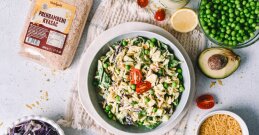 Orzo salata s avokado dressingom
