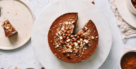 Sirova Ferrero torta