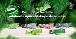 Dabur ima 3 nove paste za zube koje će vam izmamiti osmijeh!