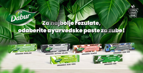 Dabur ima 3 nove paste za zube koje će vam izmamiti osmijeh!