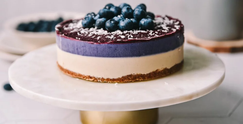 Sirova torta s borovnicama