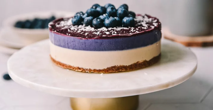 Sirova torta s borovnicama